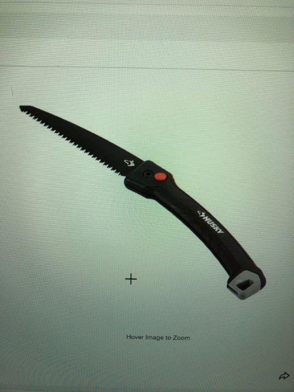 Photo 1 of 10 in. Carbon Steel Blade Folding Pruning Saw
