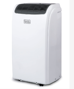 Photo 1 of BLACK+DECKER BPACT10WT AC Portable Air Conditioner, 10,000 BTU, White White 10,000 BTU
