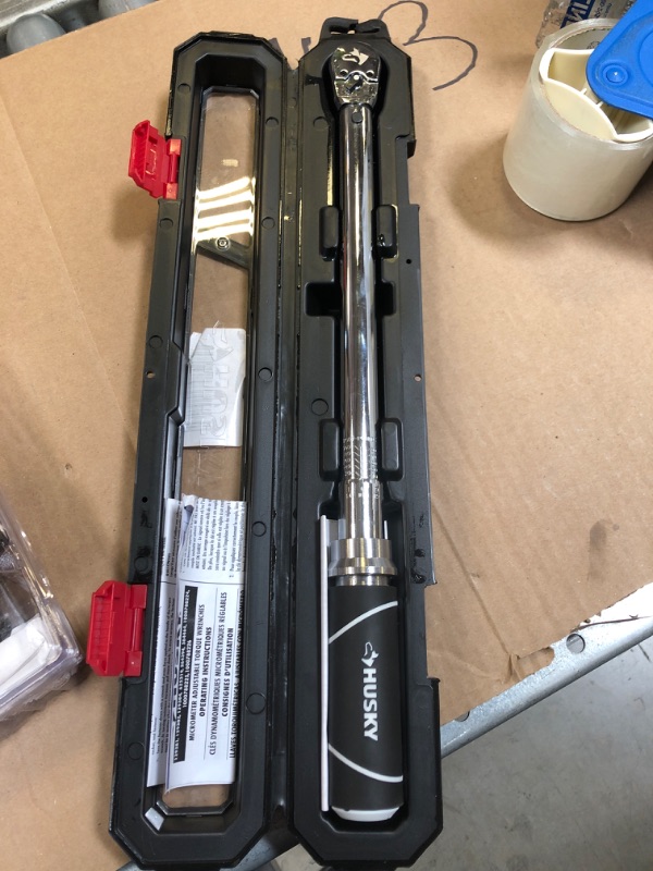 Photo 1 of 18 INCH HUSKY TORQUE WRENCH