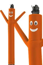 Photo 1 of 1pc---LookOurWay Tube Man Inflatable Air Dancer, Orange, 10-Feet