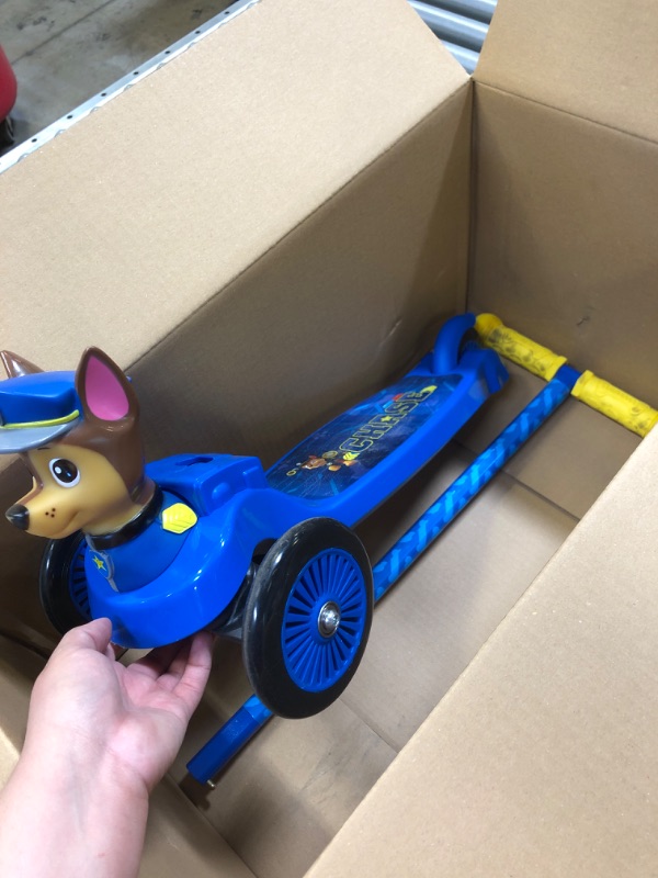 Photo 1 of Paw Patrol Chase Ride-N-Glide Buddies 3D Toddler Scooter