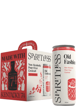 Photo 1 of Spiritless Non-Alcoholic Old Fashioned Cans - 4 Pack Can
