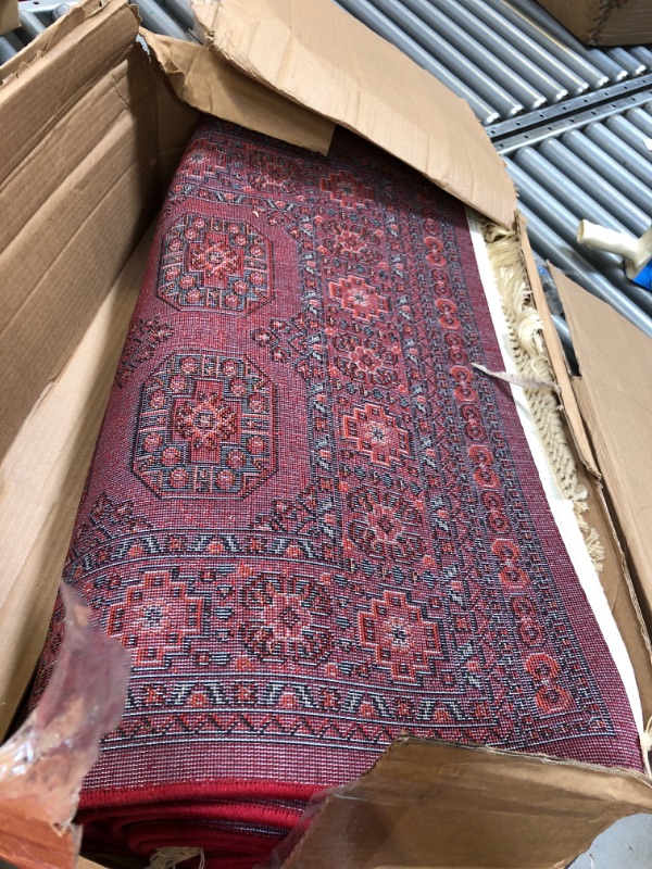 Photo 1 of UNKNOWN SIZE ++ AREA RUG RUNNER (RED)