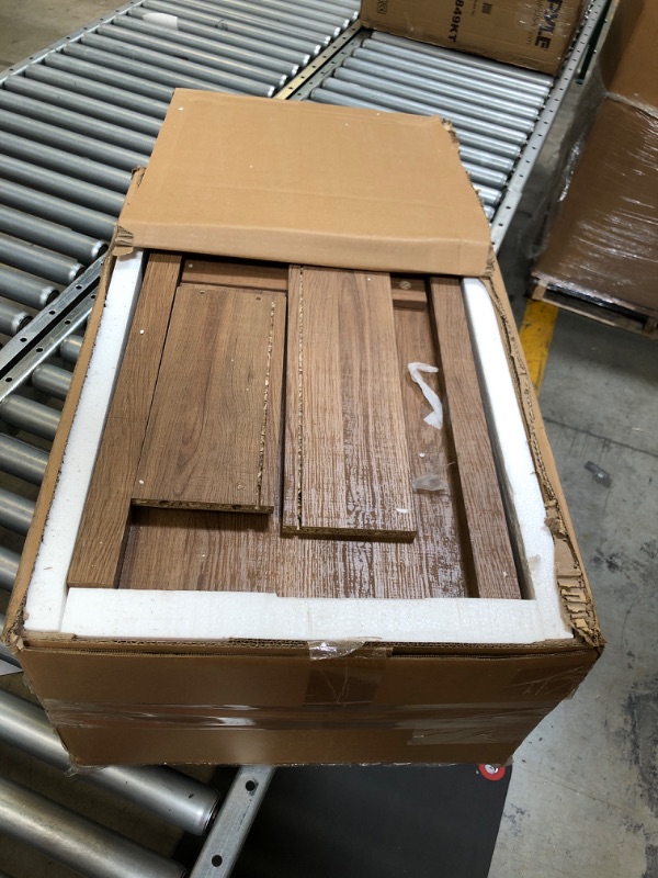 Photo 1 of SICOTAS Rattan Night Stands with Charging Station, Farmhouse Nightstand with Type-C and USB Ports, Boho Accent Bed Side Table with Drawer and Open Shelf for Bedroom Small Space, Oak Wood Nightstand with Charging Station Set of 1