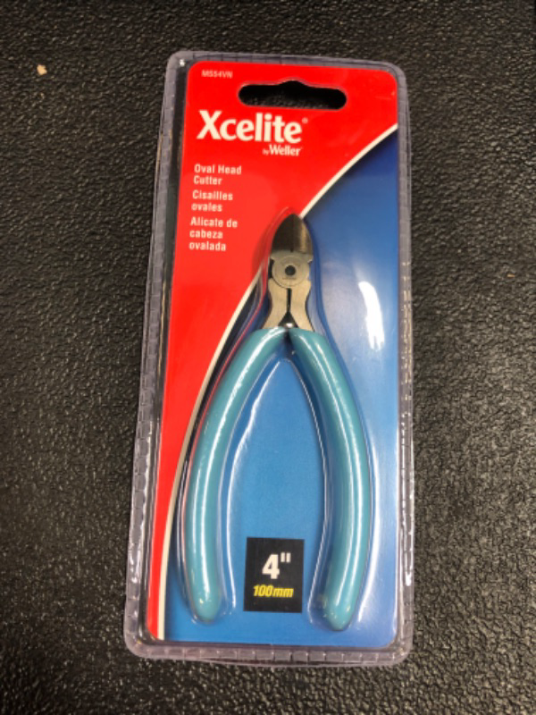 Photo 1 of Weller MS54VN Xcelite Semi-flush Oval Head Cutter, Blue