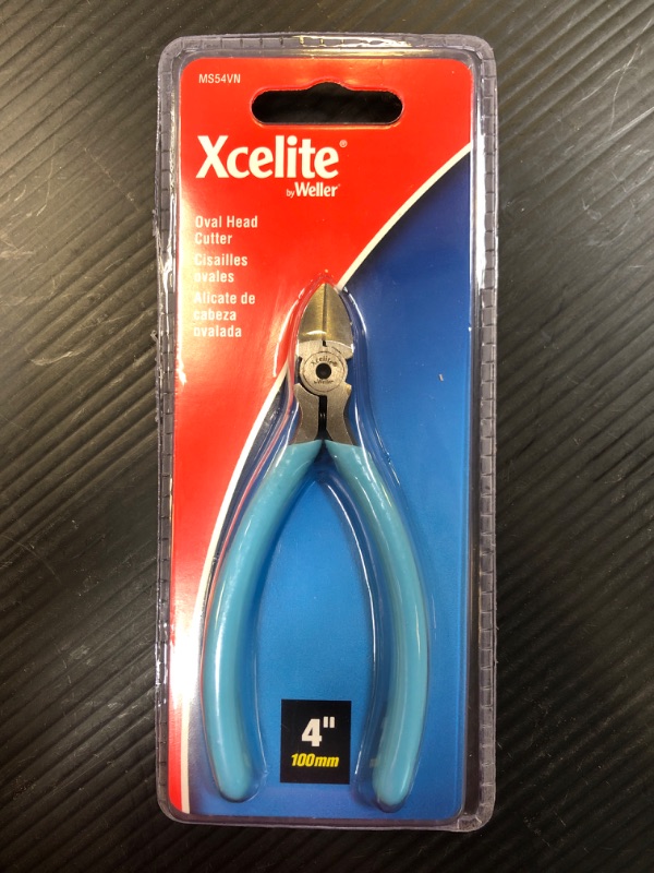 Photo 1 of Weller MS54VN Xcelite Semi-flush Oval Head Cutter, Blue
