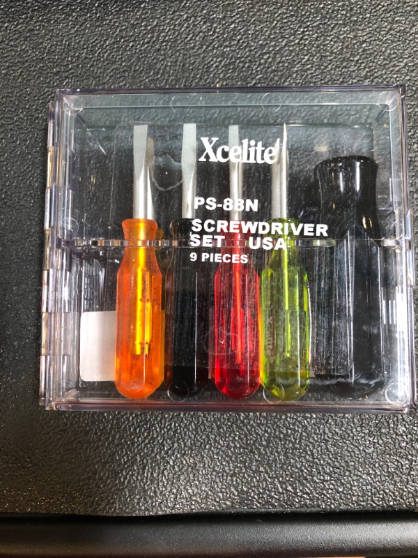 Photo 1 of Xcelite PS88N Tool Set, 9Pc, Mini Screwdriver