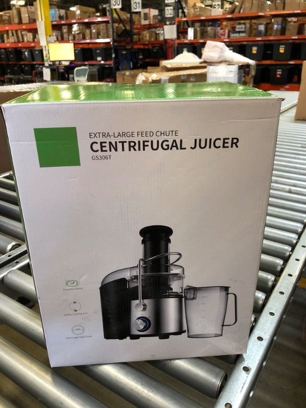 Photo 2 of 1200W GDOR Juicer with Titanium Enhanced Cut Disc, Larger 3” Feed Chute Juicer Machines for Whole Fruits and Vegetables, Centrifugal Juicer with 40 Oz Juice Pitcher, BPA-Free, Easy to Clean