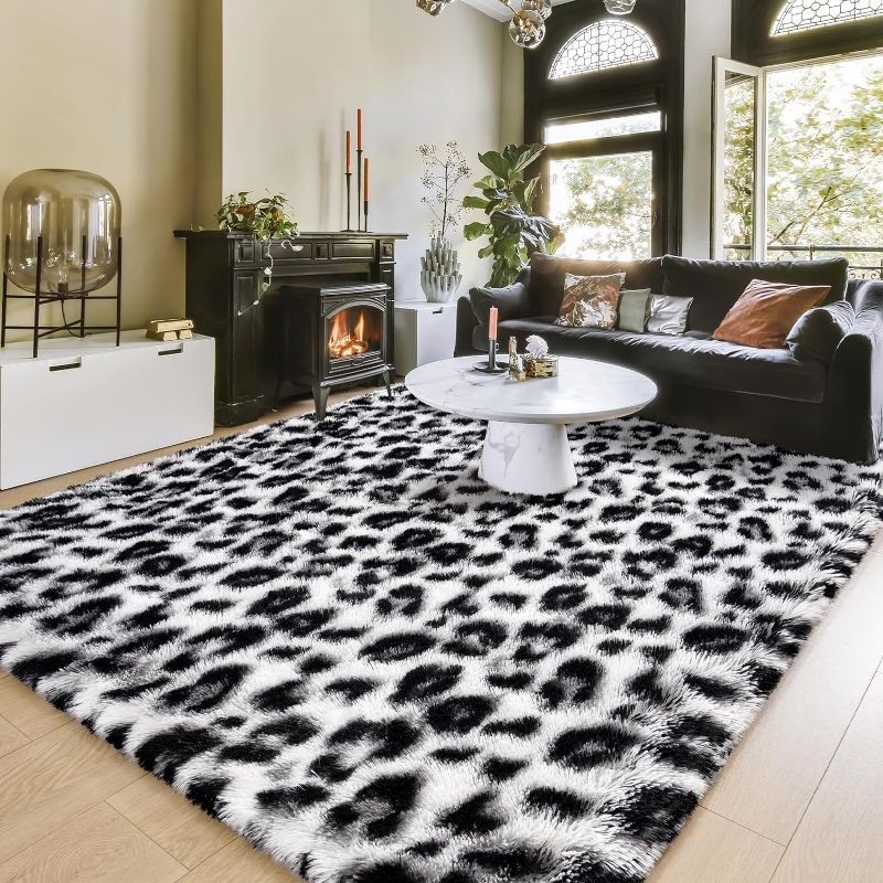 Photo 1 of ++USE STOCK PHOTO AS REFERENCE++ AMEAREA FLUFFY AREA RUG 6X9 FT