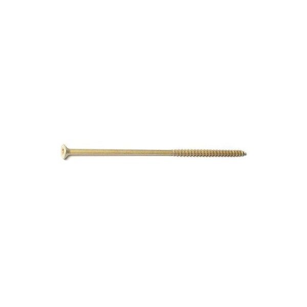 Photo 1 of Deck Screw, #12 X 6 in, Steel Bugle Head Torx Drive, 800 PK
 