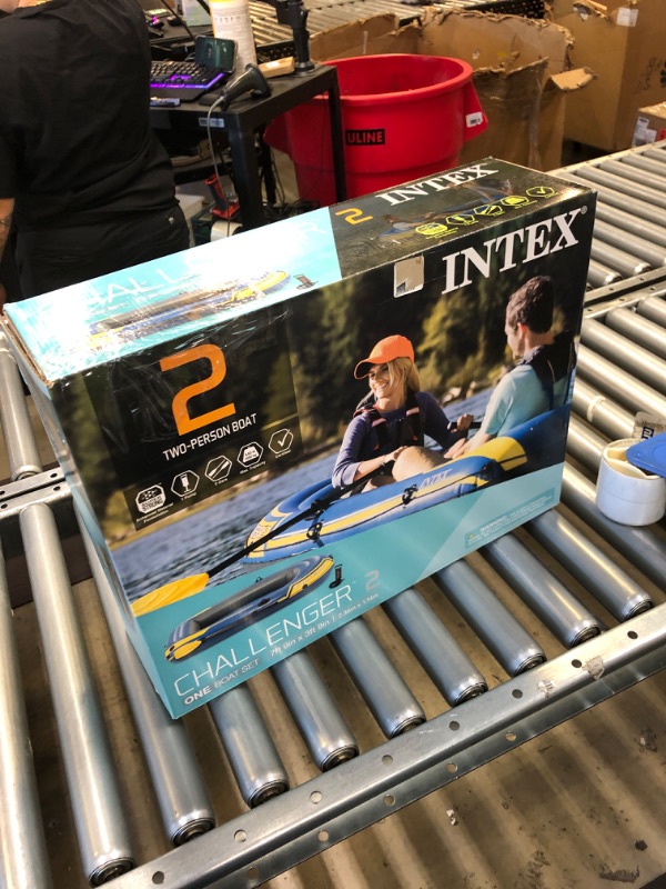 Photo 1 of Intex Challenger Inflatable Boat Series 2-person Boat Set