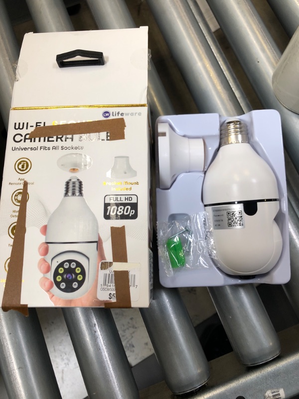 Photo 2 of Light Bulb Camera - Indoor Camera with Motion Detection, WiFi Camera, Live-Stream & Recording - 360 Camera, 2 Way Audio, Indoor Security Camera, Pet Camera - Baby Camera Monitor