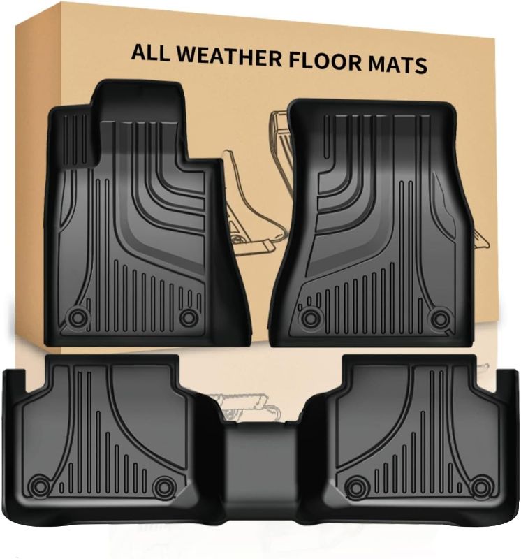 Photo 1 of Original 2021-2024 Trailblazer Floor Mats for Chevy Trailblazer AWD Only - Custom Fit TPE Floor Liners 1st and 2nd Row - All Weather Non Slip Floor Mats for Chevy/Chevrolet Trailblazer 2021-2024

