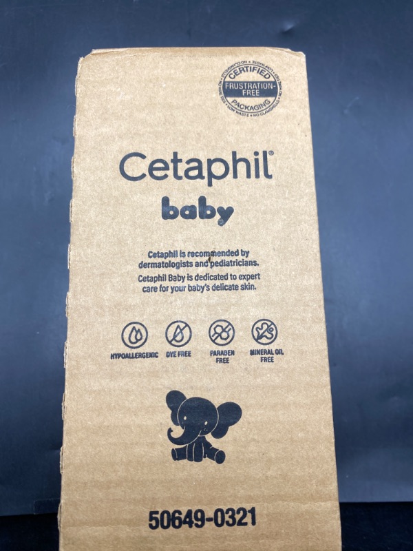 Photo 3 of 
Cetaphil Baby Wash & Shampoo Plus Body Lotion, Healthy Skin Essentials, Head to Toe Hydration for up to 24 Hours, for Delicate, Sensitive Skin, 2-Pack,White