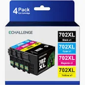 Photo 1 of ink cartridges bkcmyk 4 pack