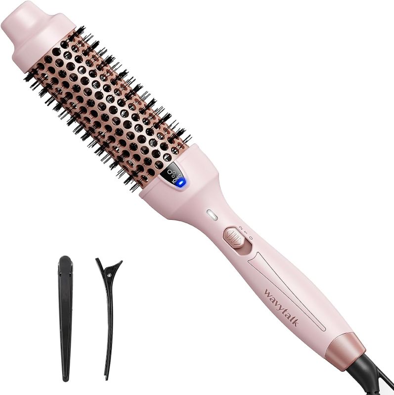 Photo 1 of 
Wavytalk Thermal Brush, 1 1/2 Inch Ionic Heated Round Brush Creates Blowout Look, Thermal Round Brush Makes Hair Shinier & Smoother, Dual Voltage, Easy...