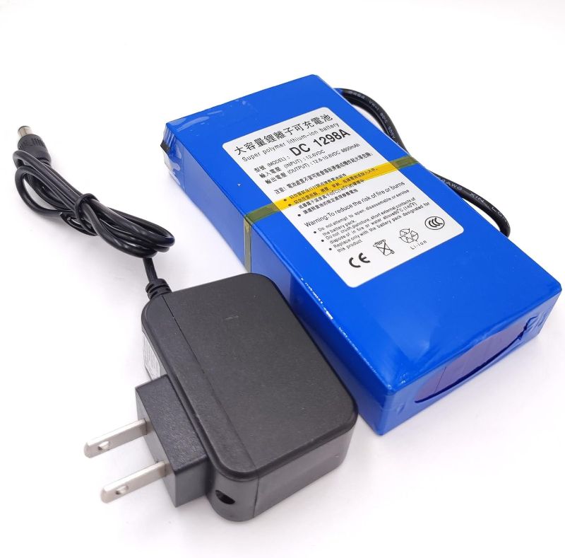 Photo 1 of 1 portable dc charger 1298A for cctv