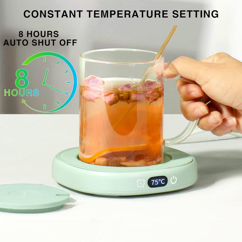 Photo 2 of Coffee Mug Warmer, Coffee Warmer for Desk with 3 Temp Settings, Cup Warmer for Desk Auto Shut Off, Cute Mug Warmer for Desk
Visit the DUHEL Store