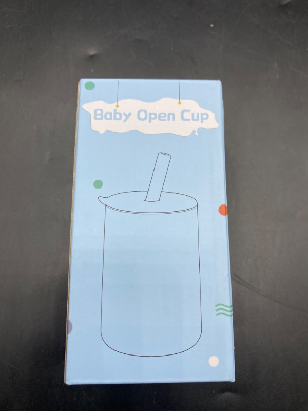 Photo 1 of Reusable Boba Cup with Lid and Straws - Leak Proof Tumbler for Bubble Tea and Smoothies - 24oz/700ml - Carry Pouch, Stickers, 2x Straws, Cleaning Brush, Cute Boba Cup, Kawaii Boba Cup - Blue