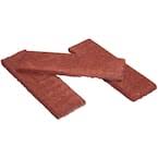 Photo 1 of 8 in. x 2.25 in. x 0.32 in. Concrete Inca Red Thin Brick Veneer
98
