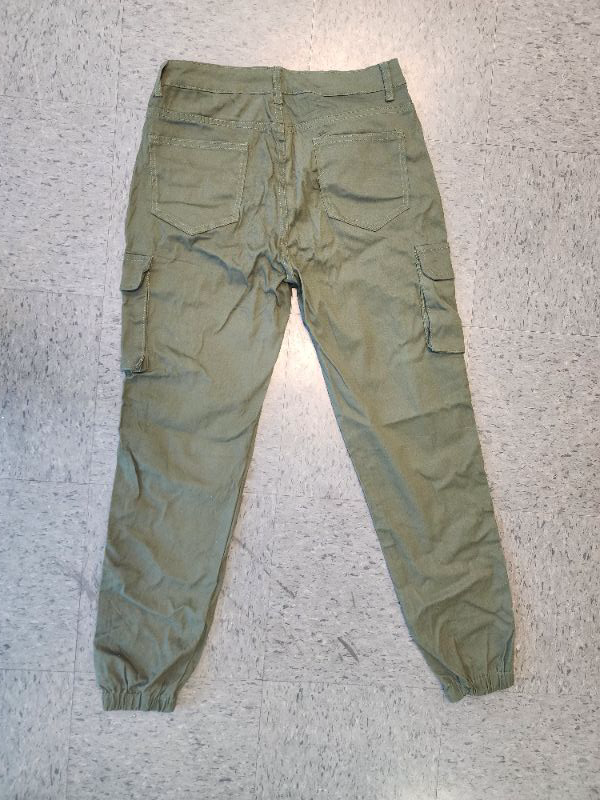 Photo 3 of  Large Casual High Waisted Cargo Pants with Pockets Lightweight 