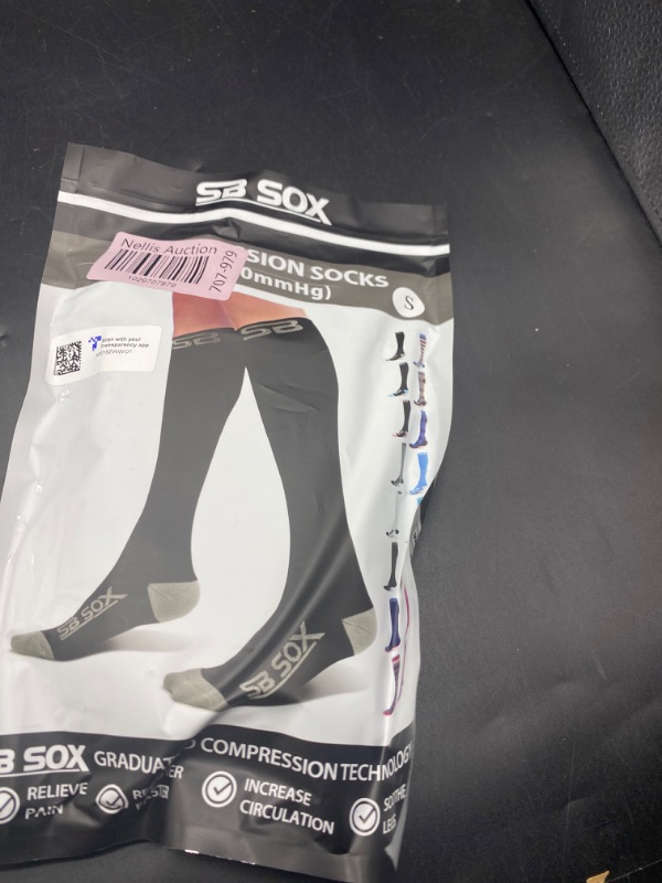 Photo 2 of Small 3 pack-SB SOX 3-Pair Compression Socks (15-20mmHg) for Men & Women – Best Socks for All Day Wear!