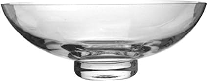 Photo 1 of Hosley Clear Glass Bowl 11.8 Inch Diameter - Your Choice of Base Colors. Ideal Gift for Wedding or Special Occasion for Decorative Balls Orbs DIY Projects Terrariums and More. O4 (Clear)
