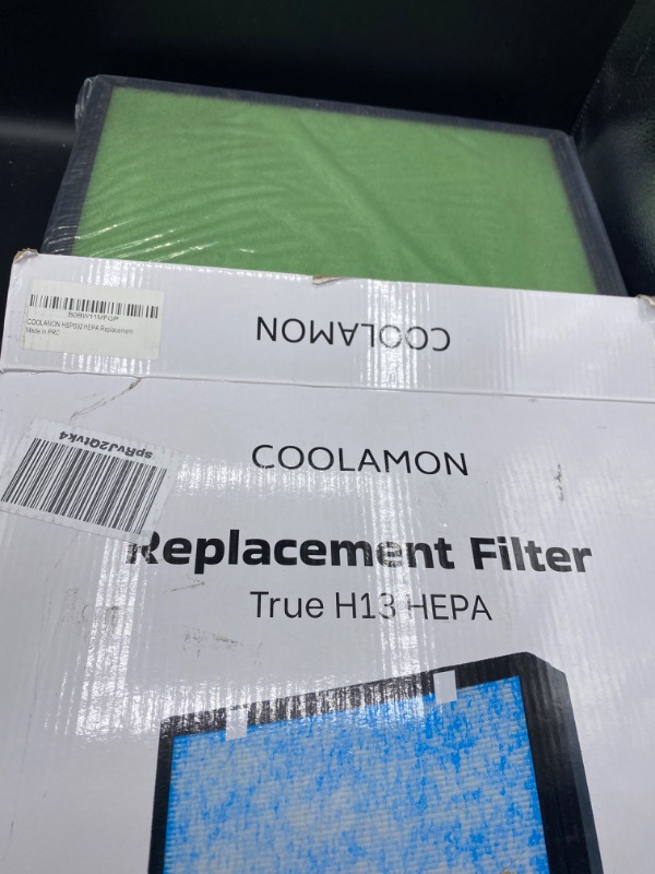 Photo 2 of HSP002 True HEPA Air Filter Replacement Compatible with HATHASPACE Air Purifier 2.0 (H13 True HEPA) 1 PACK