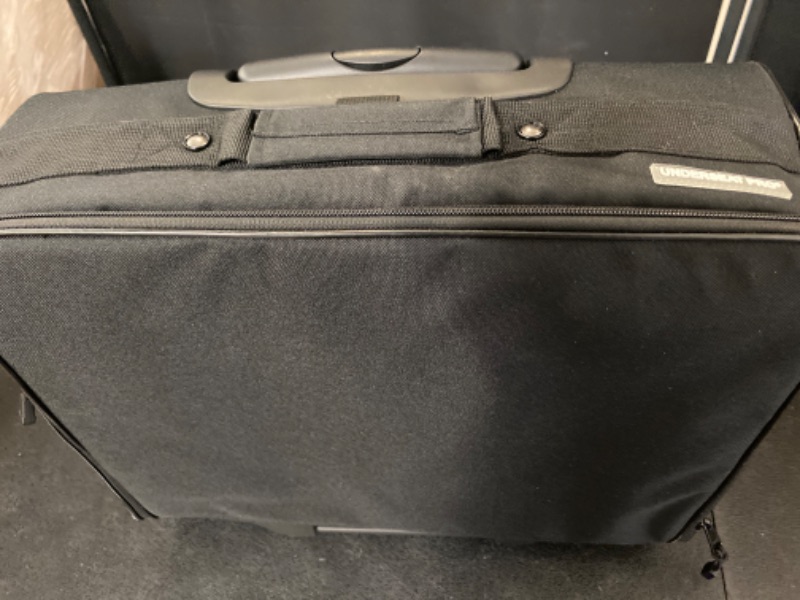 Photo 2 of 17.5" Foldable Laptop Carry-on Briefcase On Wheels, Under the Seat Personal Item Suitcase Compliant with Spirit, Frontier, American, Delta, Allegiant and More. 18x14x8 inches (45x36x20 cm)
