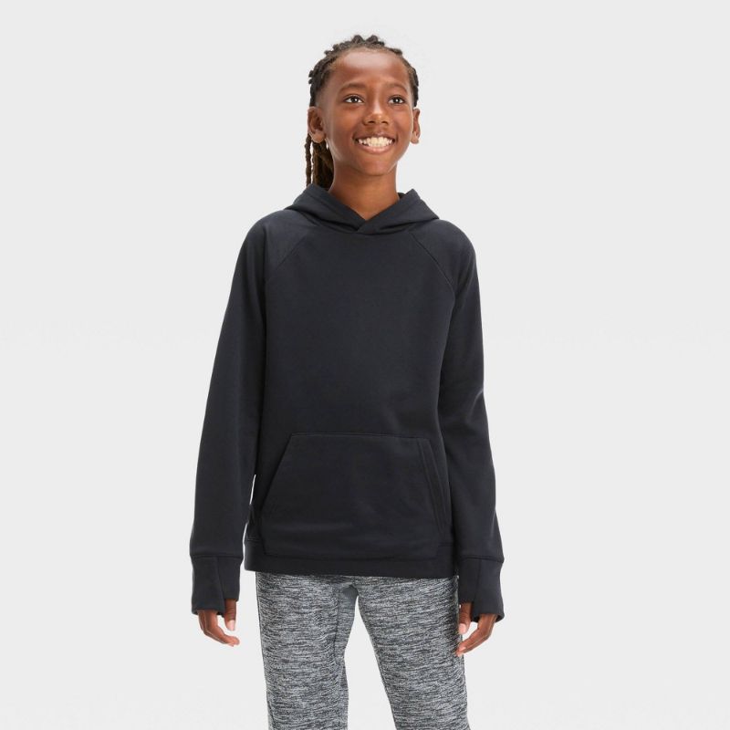 Photo 1 of Boys' Tech Fleece Hooded Sweatshirt - All in Motion™ Black M
