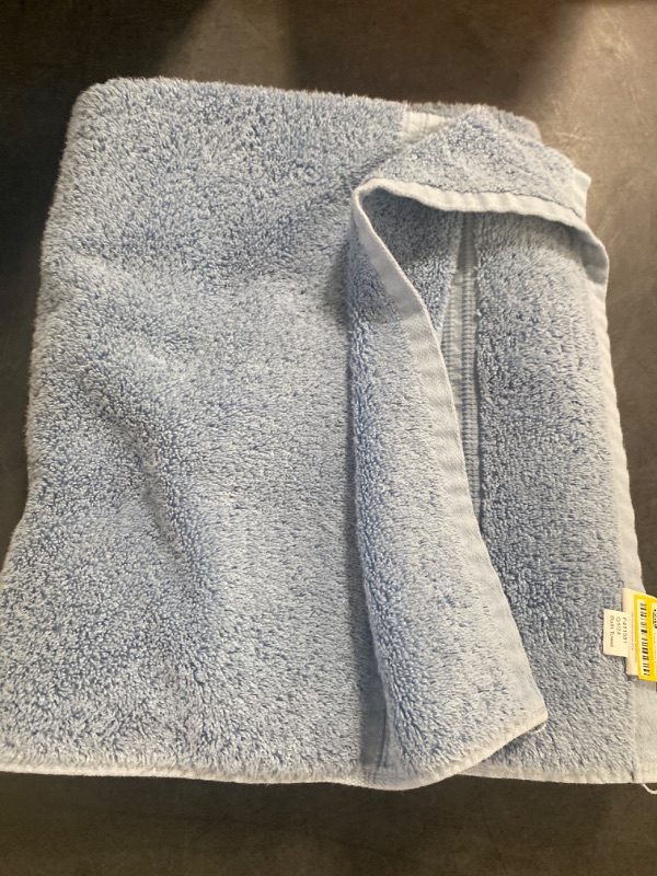 Photo 2 of Organic Bath Towel Sky Blue - Casaluna
