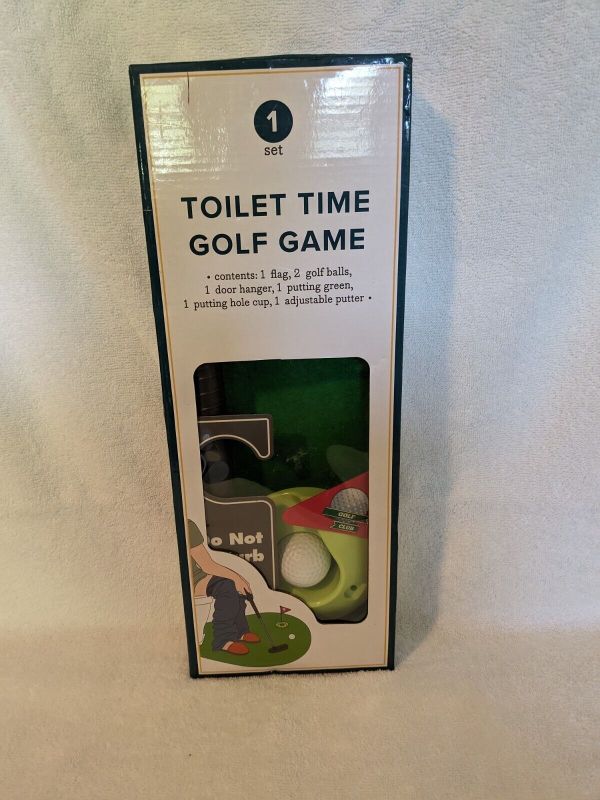 Photo 1 of Toilet Time Golf Game
