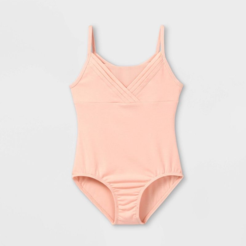 Photo 1 of Girls' Cami Dance Leotard - Cat & Jack™ Pink M
