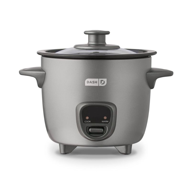 Photo 1 of Dash 2-Cup Electric Mini Rice Cooker - Graphite
