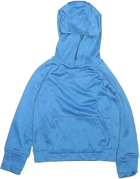 Photo 1 of all in motion Pullover Hoodie: Blue Tops - Kids Girl's Size Small, thredUP
