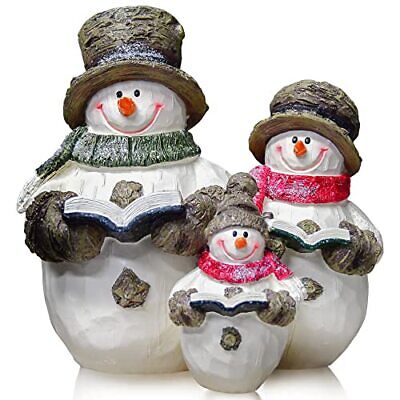 Photo 1 of Caroling Christmas Decorations Indoor - Snowman Xmas Decor Home Snowmen
