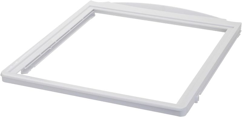 Photo 1 of Crisper Pan Cover Compatible with Frigidaire Refrigerator Shelf Frame Without Glass Refrigerator, Delicatessen Drawer Cover 19-5/8" x 16-3/8"