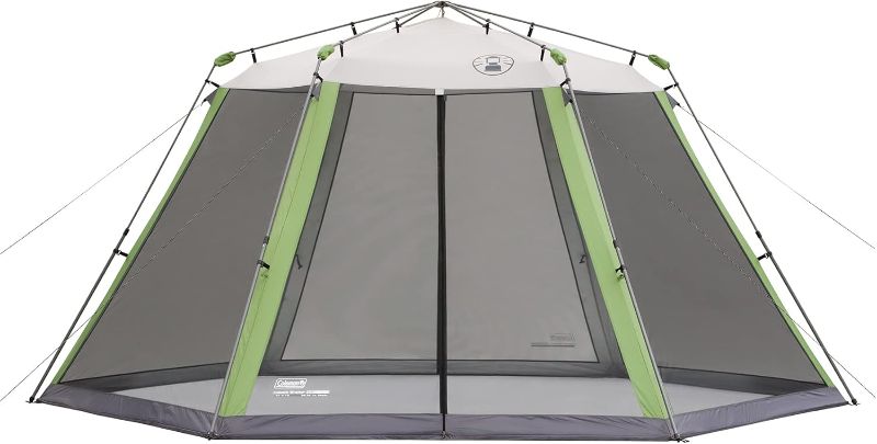 Photo 1 of Coleman Skylodge Screened Canopy Tent with Instant Setup, 10x10/15x13ft Portable Screen Shelter with 1-Minute Setup for Bug-Free Lounging, Great for Picnic, Yard, Beach, Park, Camping, & More