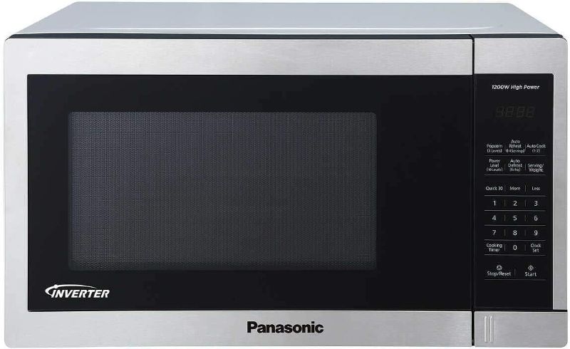 Photo 1 of Panasonic 1.3CuFt Stainless Steel Countertop Microwave Oven NN-SC668S