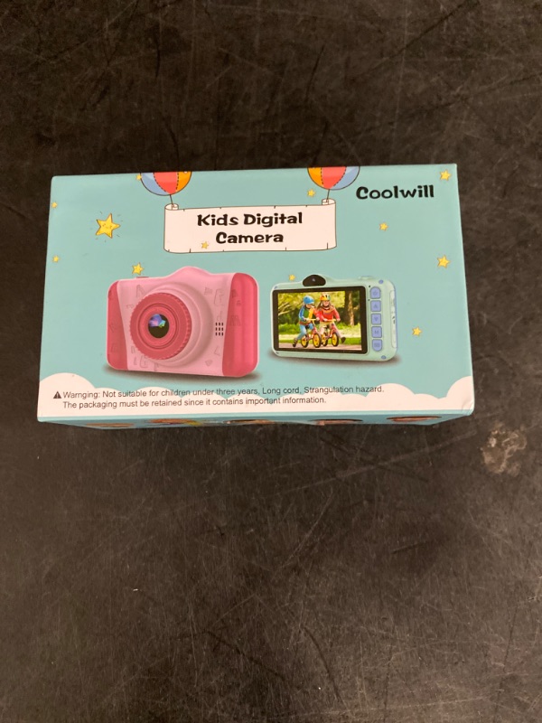 Photo 3 of Kids Camera No Games, 12MP 1080P Digital Camera for Kids 3-10 Year Old's with 3.5 inches Large Screen & 8X Digital Zoom, Kids Birthday Gifts Kids Selfie Camera