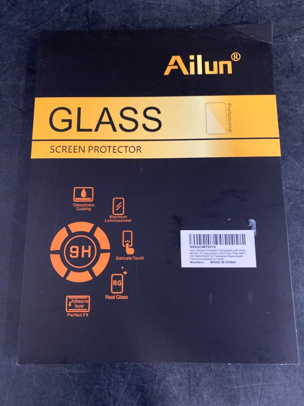 Photo 1 of Ailun Paper Textured Screen Protector for iPad 9/8/7 (10.2-Inch, 2021&2020&2019) Draw Like on Paper Textured Anti Glare Case Friendly [2Pack]