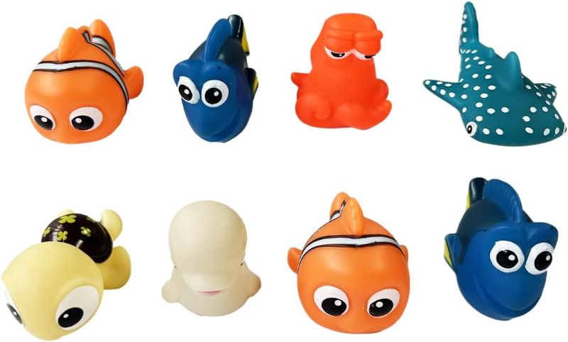 Photo 1 of 8Pcs Finding Nemo Cake Toppers, Finding Nemo Party Cake Decoration Supplies