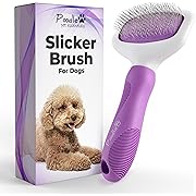 Photo 1 of Poodle Pet Slicker Brush - For Dogs, Cats, Rabbits - Matted/Loose Fur, Knots - Suitable for Doodle/Goldendoodle Grooming and Shredding Short/Long Hair
