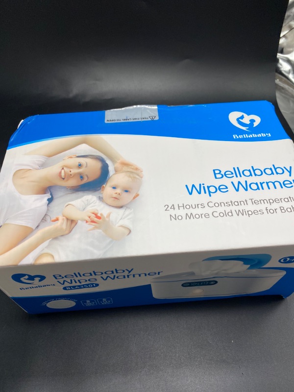 Photo 3 of Bellababy Wipe Wamer for Vehicle and Home Use, Baby Wet Wipes Dispenser and Diaper Wipe Warmer with Night Light,Temperature Display,No Need Water and Sponge, ¨H and ¡æ Convertible