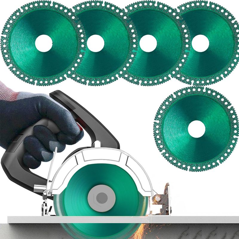 Photo 1 of Cut Everything in Seconds, 2024 Upgrade Indestructible Disc for Angle Grinder 7/8 inch, 4 inch Circular Saw Blades for Ceramic Tile Glass Metal Wood Cutting