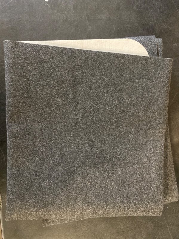 Photo 2 of Grey Underfelt Carpet for Speaker, Sub Box Carpet, Auto, RV, Boat, Marine, Truck, Car Trunk Felt Fabric Material