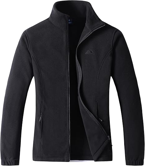 Photo 1 of XXL GIMECEN Women's Lightweight Full Zip Soft Polar Fleece Jacket Outdoor Recreation Coat With Zipper Pockets