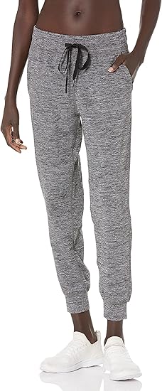 Photo 1 of Large Amazon Essentials Women's Active Brushed Tech Stretch Soft Jogger Pant