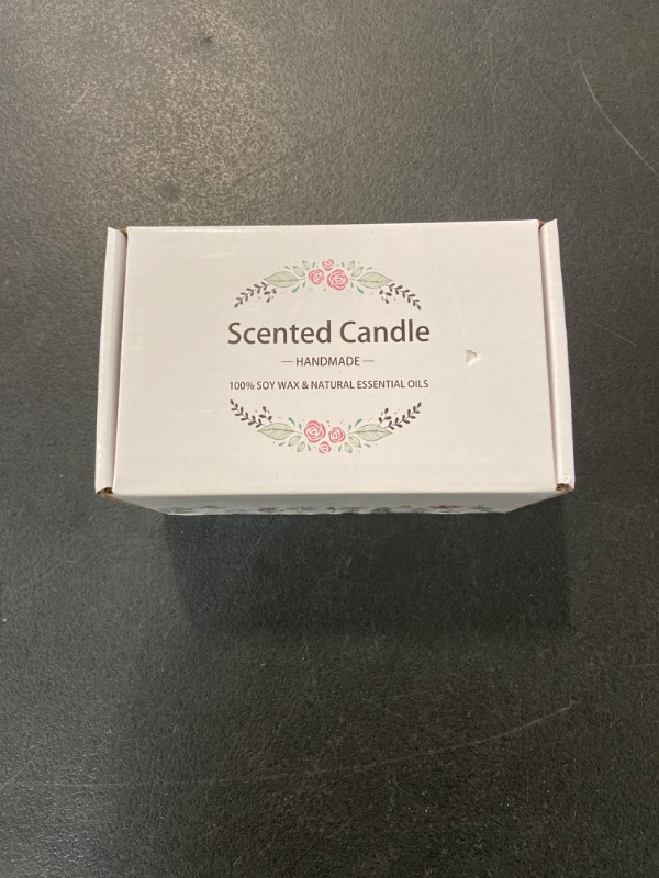 Photo 2 of 2 Pack Scented Candles, Gift for New Home Vanilla + Gardenia, Scented Jar Candle -Natural Aromatherapy Scented Candles, Long Lasting Soy Wax Candle, Festive,Stress Relief, Decor Aromatherapy Candles