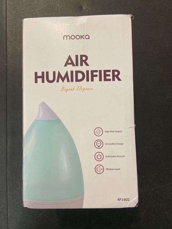 Photo 2 of MEGAWISE Cool Mist Humidifiers for Bedroom, BabyRoom, Office and Plants, 0.5 Gal Essential Oil Diffuser with Adjustable Mist Output, 25dB Quiet Ultrasonic Humidifiers, Up to 10H, Easy to Clean